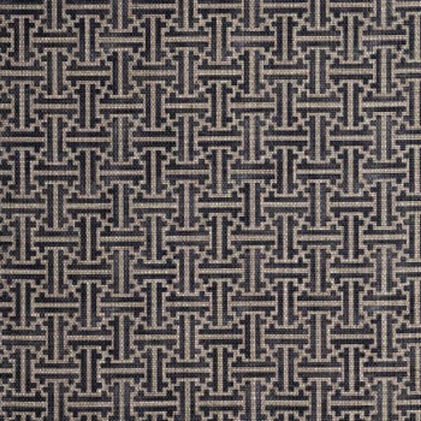 RHS Collection - Gertrude Jekyll Lattice: Navy
