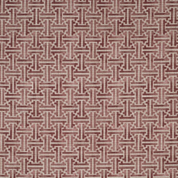 RHS Collection - Gertrude Jekyll Lattice: Rouge