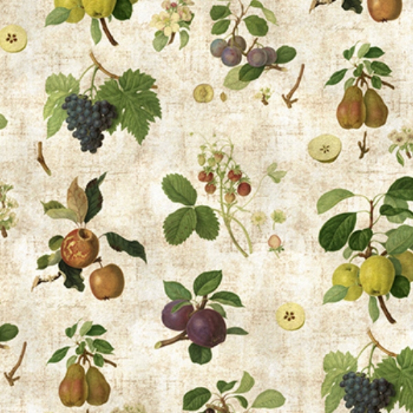 RHS Collection on Velvet - William Hooker Design: Fruit
