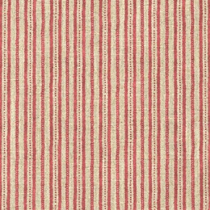 Spill Resistant Sussex Stripe: Cardinal