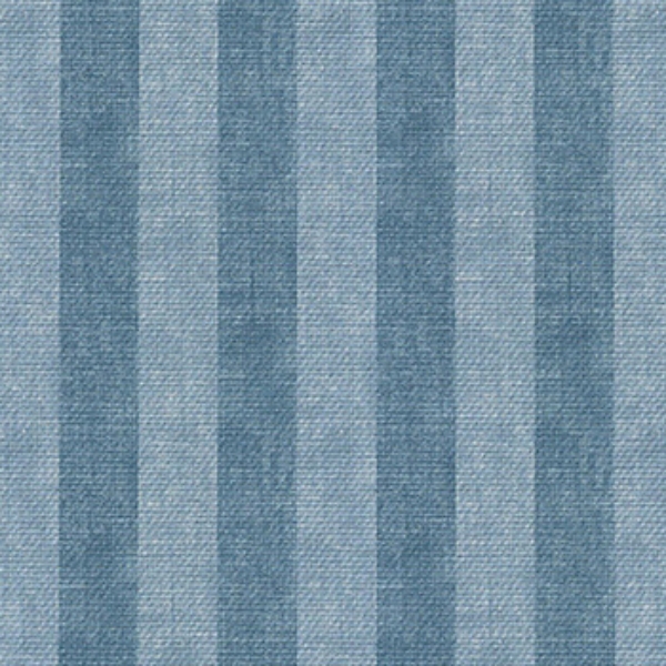 Spill Resistant Furrow Stripe Narrow: Azure