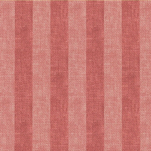 Spill Resistant Furrow Stripe Narrow: Tuscan Red
