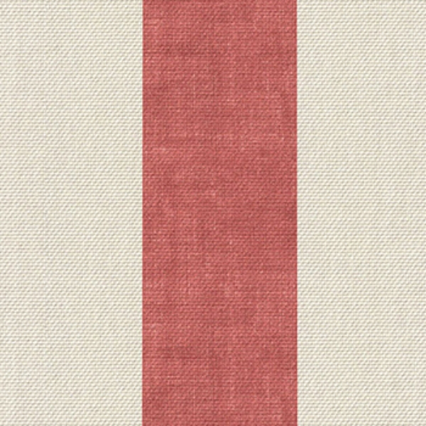 Horizon Stripe Broad: Tuscan Red