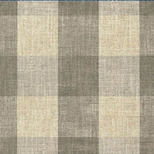 Spill Resistant Sussex Gingham Large: Bark
