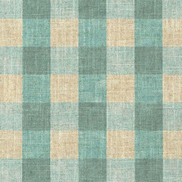 Sussex Gingham Small: Sea Mist