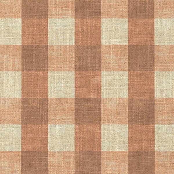 Sussex Gingham Small: Cinnamon
