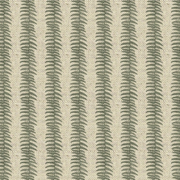 Spill Resistant Frond Stripe Small: Forest Green