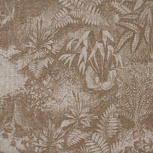 Spill Resistant RHS Ferns Toile: Corn
