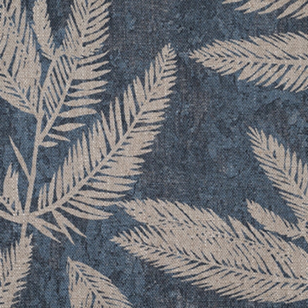 Spill Resistant RHS Palm Leaf: Indigo