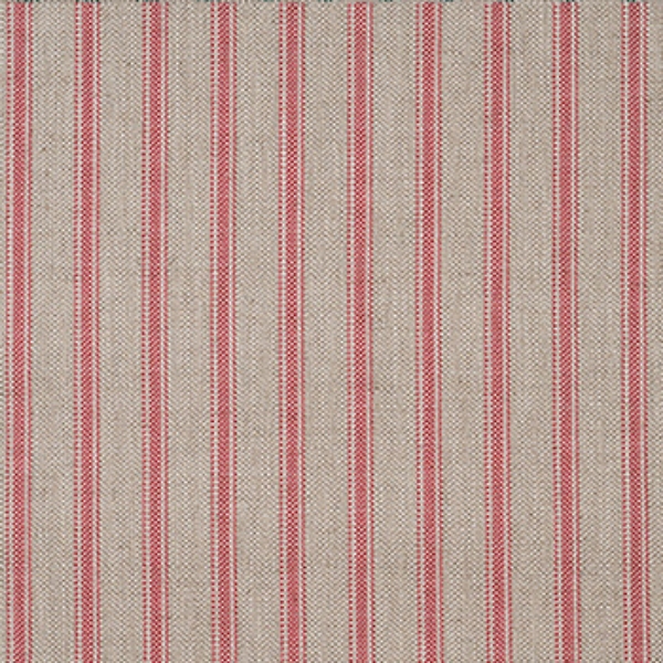 Cloth 18 Stripe Ticking: Cranberry