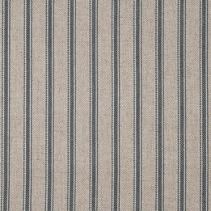 Spill Resistant Ticking Stripe: Bible Black