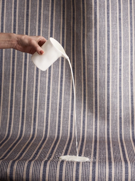 Our exclusive fabric designs are now available in a spill-resistant option.