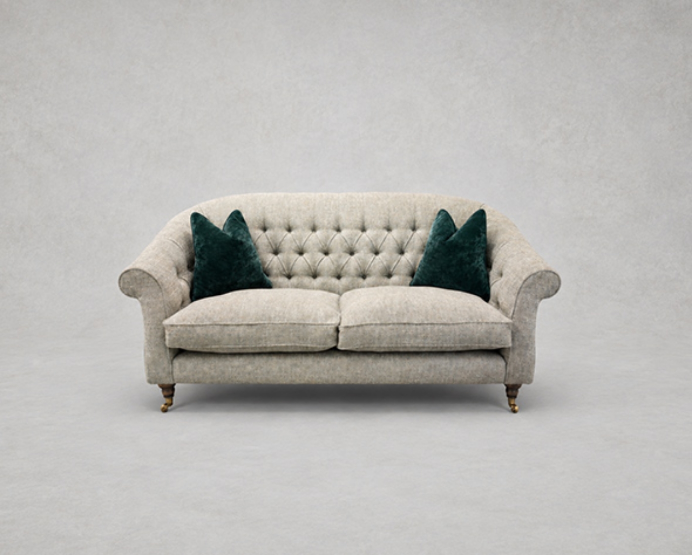 Outlet Cheltenham: Abbotsbury 3 seater sofa in Linwood Freya Mineral