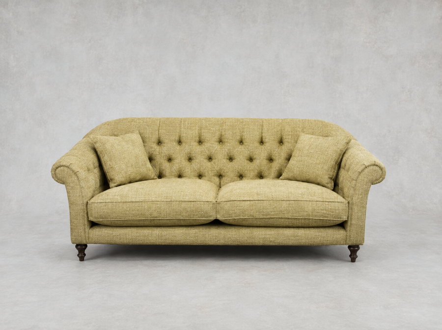 Outlet West Sussex: Abbotsbury 3 Seater sofa in Sussex Parquet Harvest