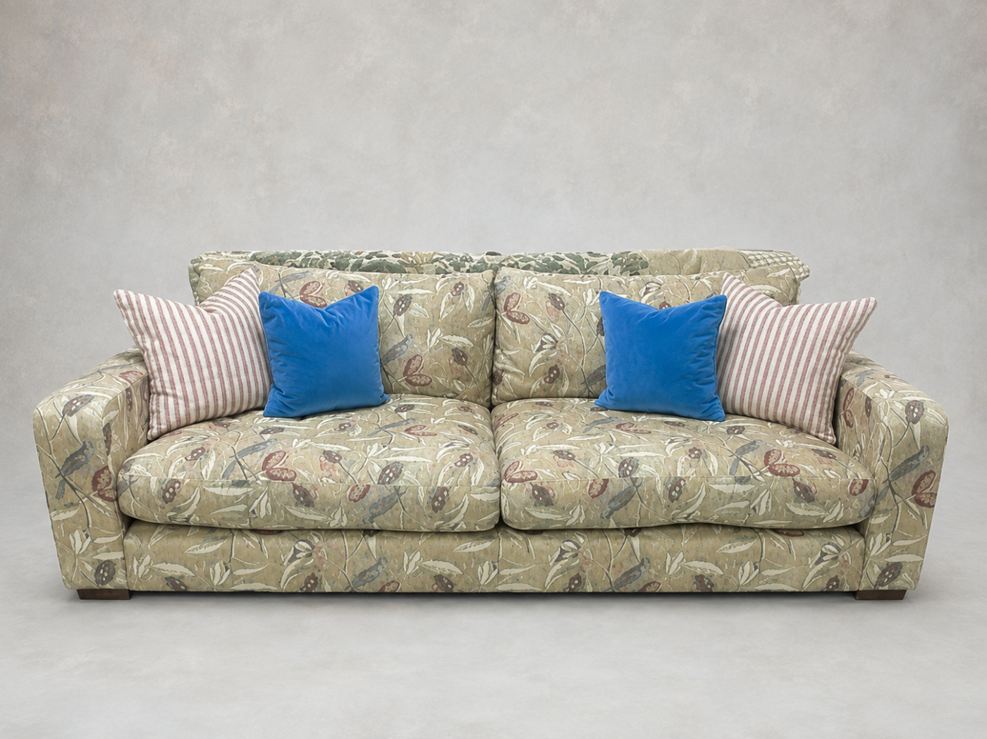 Outlet Edinburgh: Stockbridge 4 Seater in RHS Botanicals Mark Catesby Grosbeak Corn