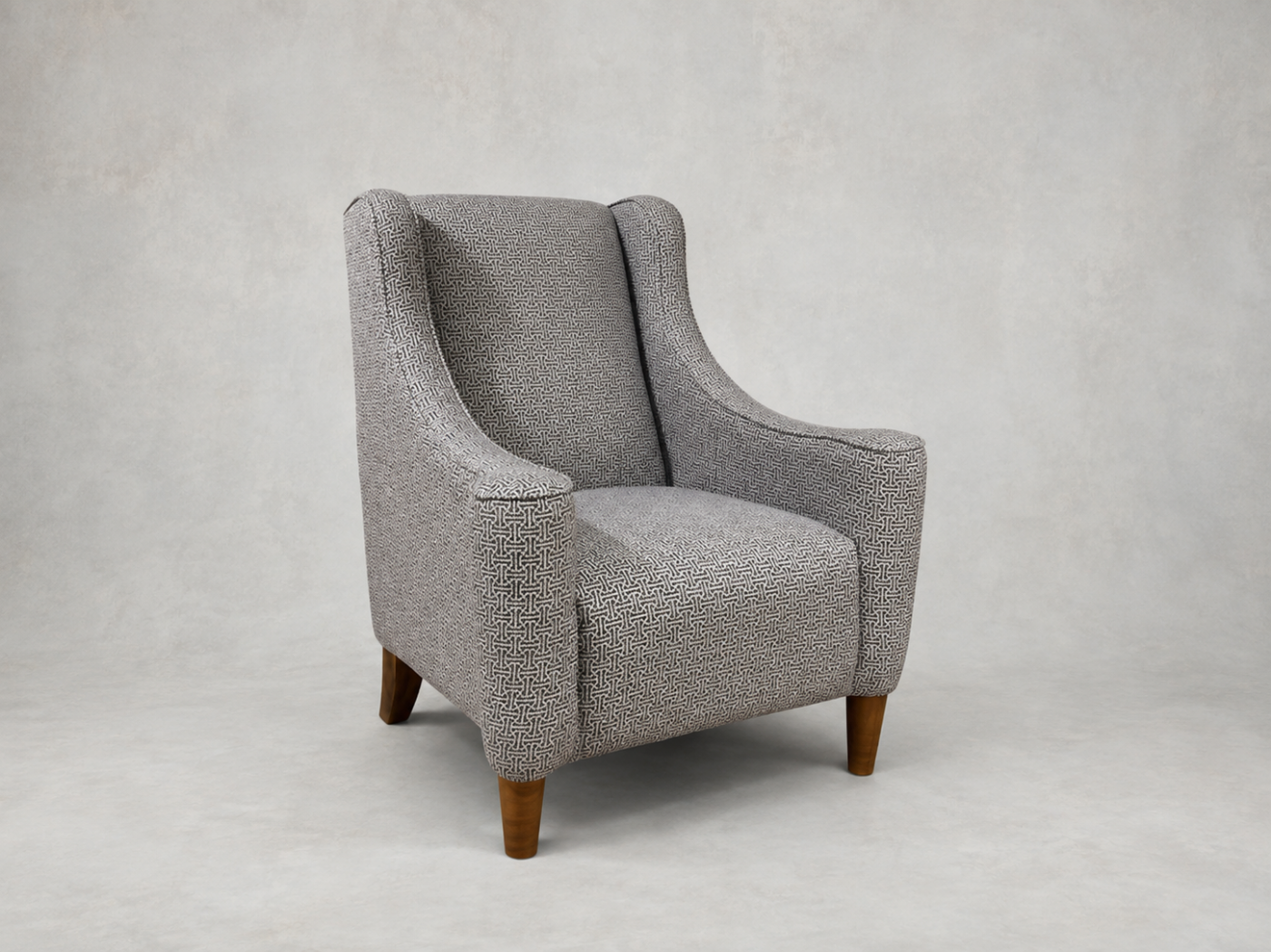 Outlet Salisbury: Sennen chair in RHS Collection Gertrude Jekyll Lattice Blue
