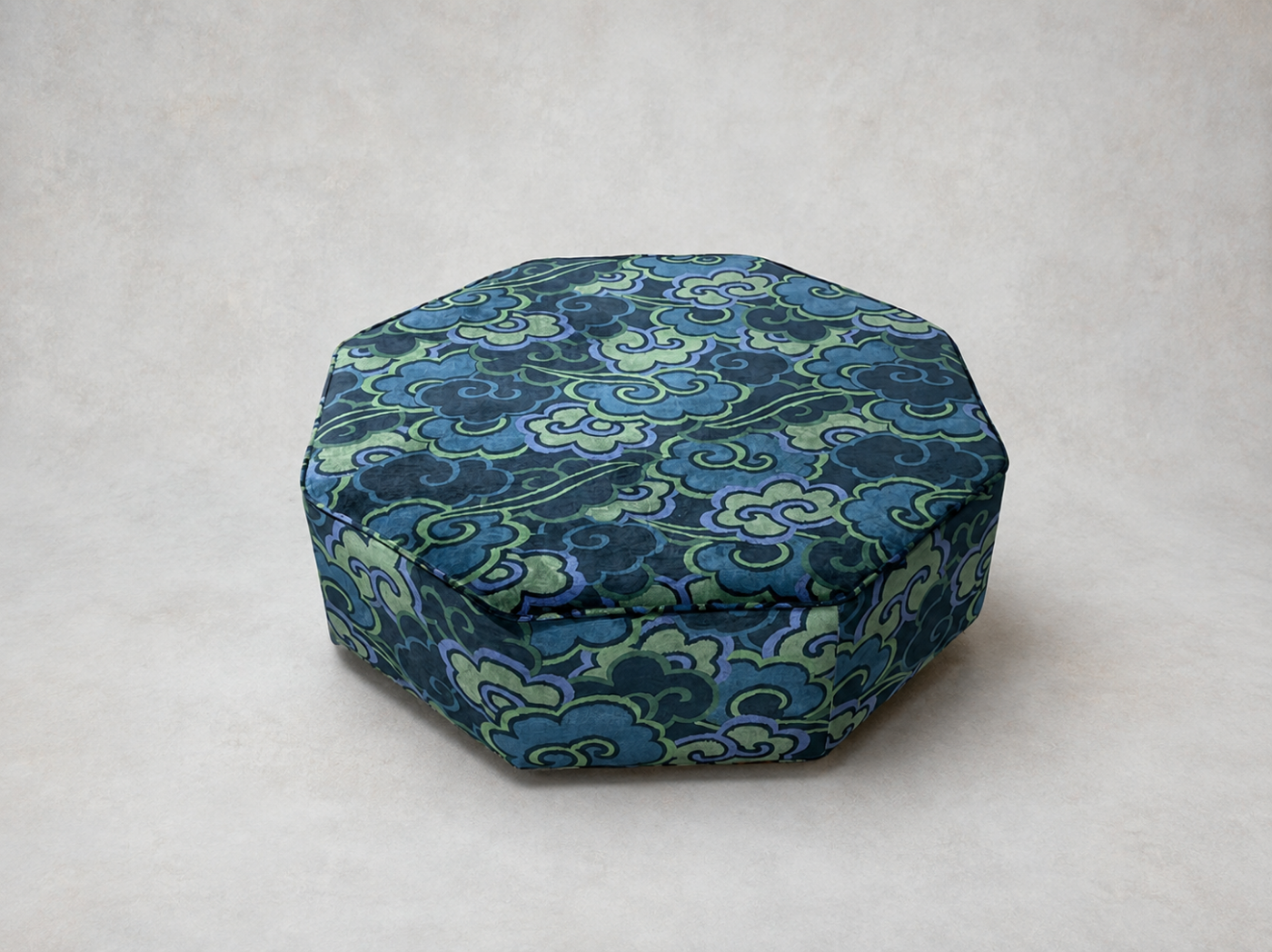 Picture of Threepenny Bit footstool