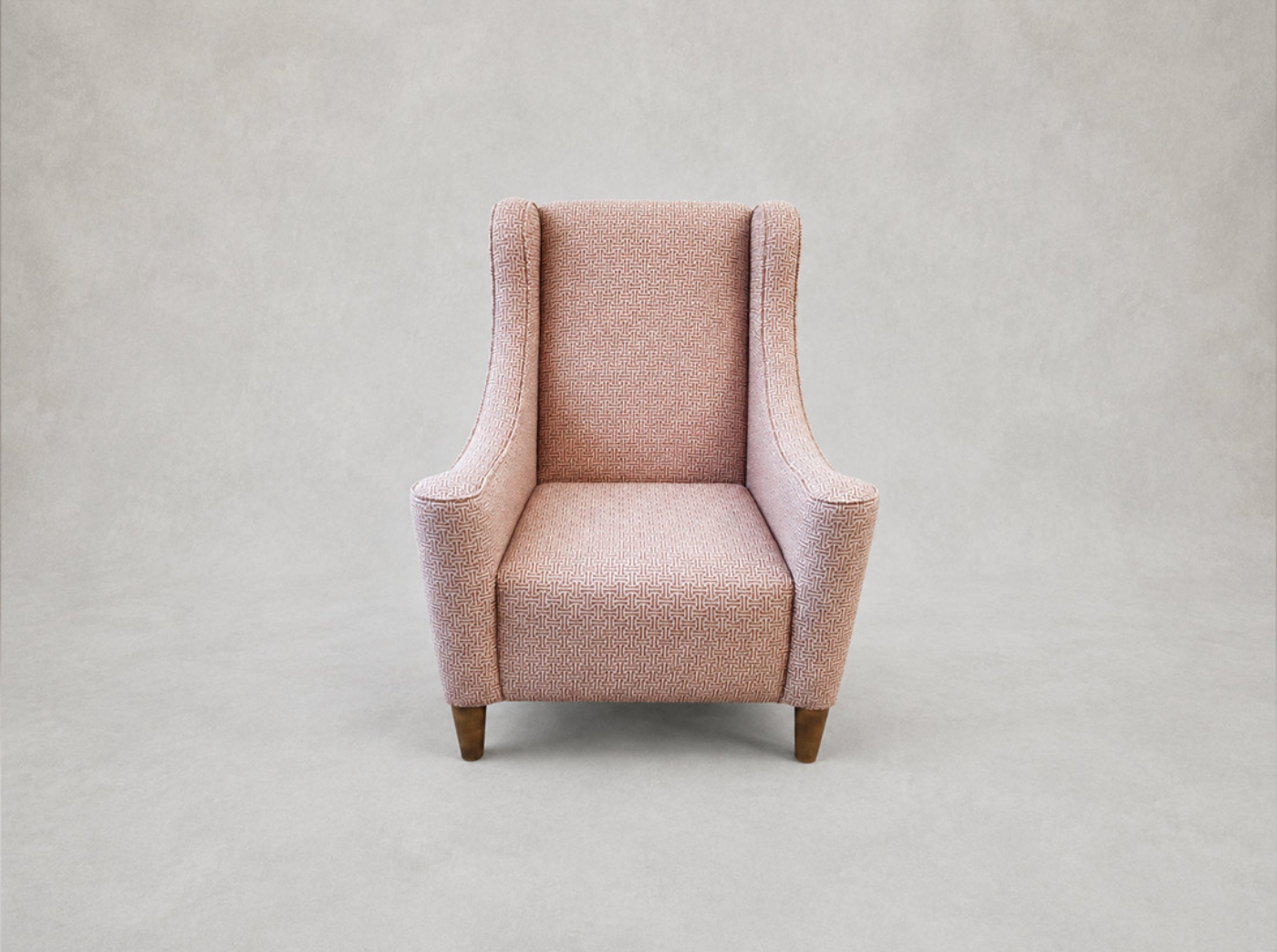 Outlet Bury St Edmunds: Sennen chair in RHS Gertrude Jekyll lattice Terracotta