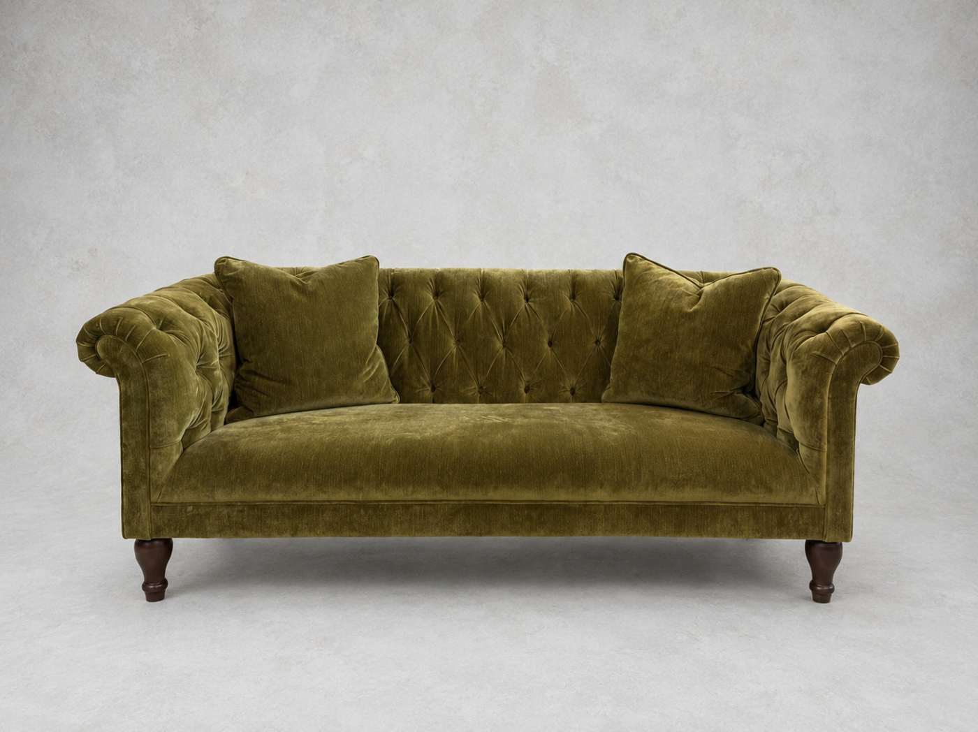 Outlet Manchester: Arncliffe 3 Seater Sofa in Vintage Velvet Olive