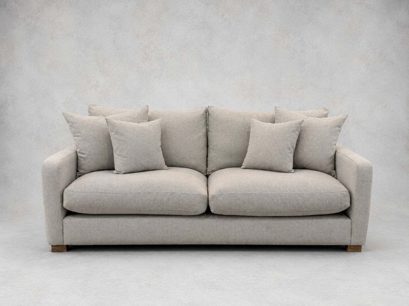 Outlet Manchester: Brook Green 3 Seater Sofa in Two Tone Biscuit