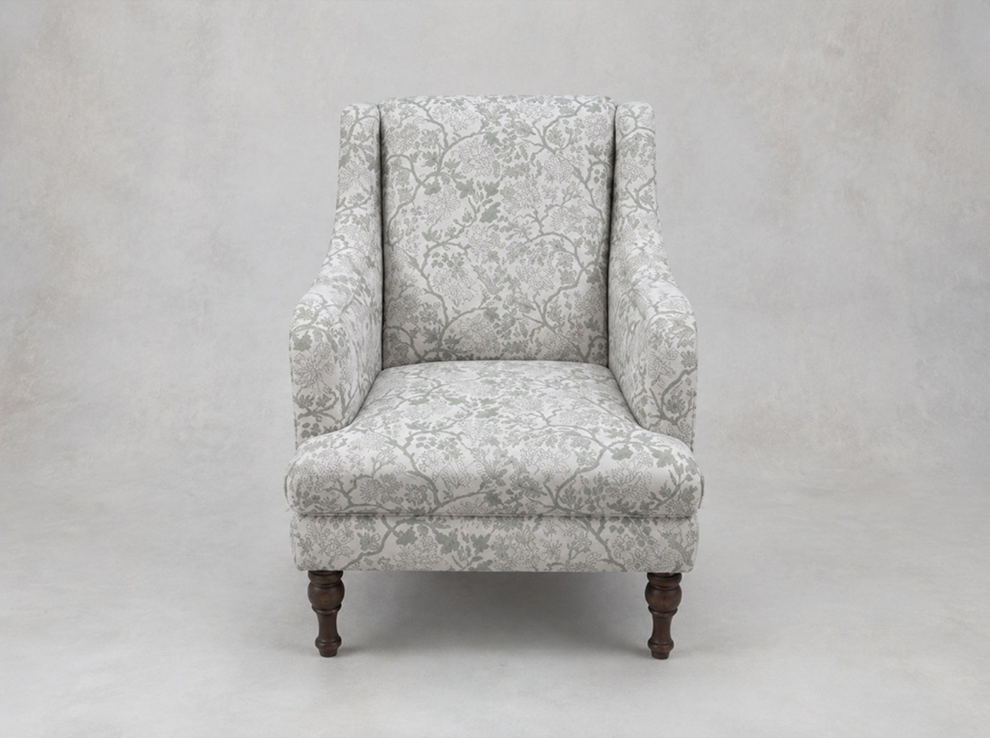 Outlet West Sussex: Rothermere chair in Gertrude Jekyll Green
