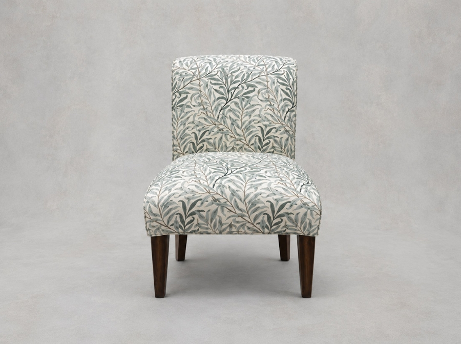 Outlet Edinburgh: Harwood chair in Morris and Co Willow Boughs Cream Pale Green
