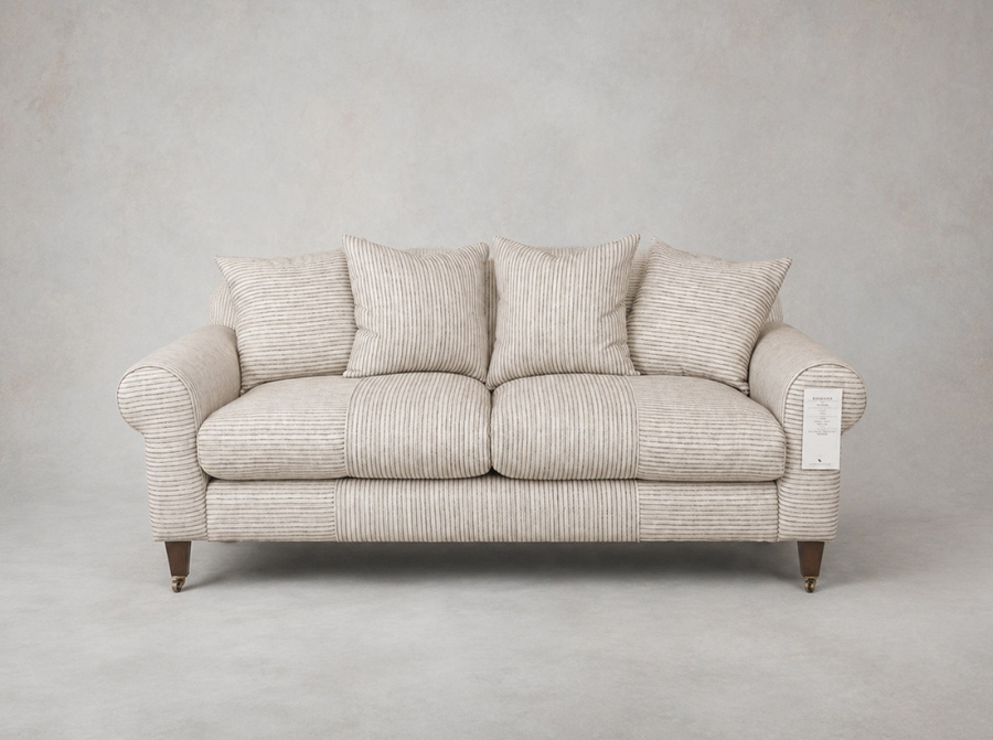 Outlet Manchester: Walberswick 3 seater in Sussex Stripe Ash