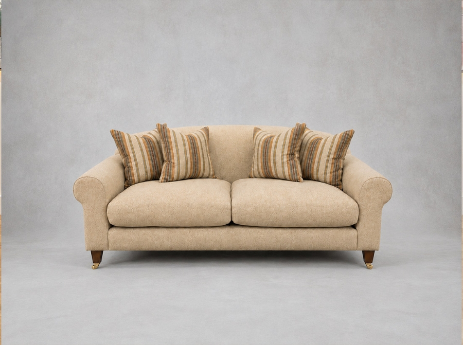 Outlet Richmond: Walberswick seater sofa in Plain Donegal Honey
