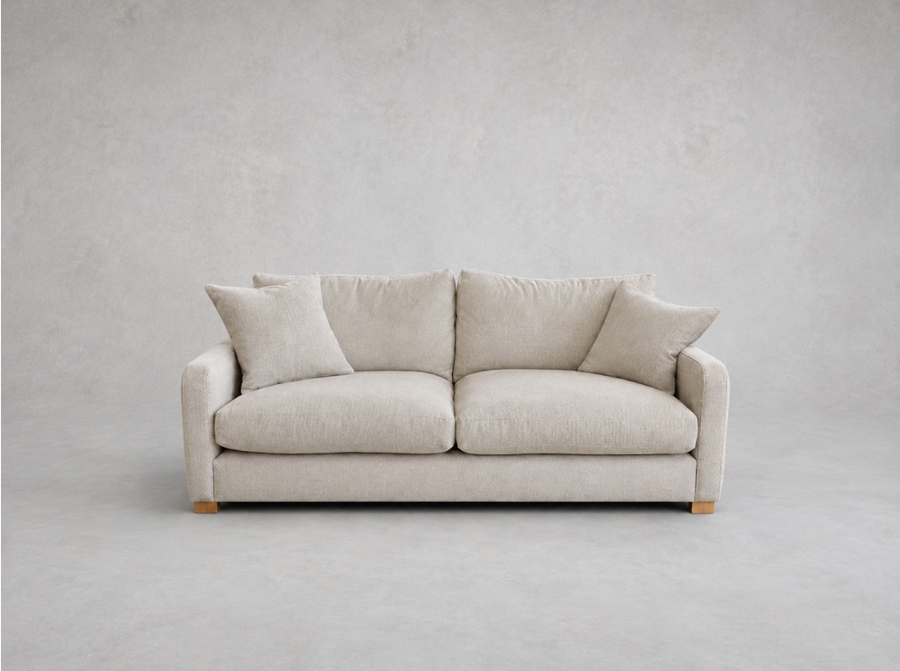 Outlet Stroud: Brook Green 3 seater sofa in Porto Cervo Biscuit