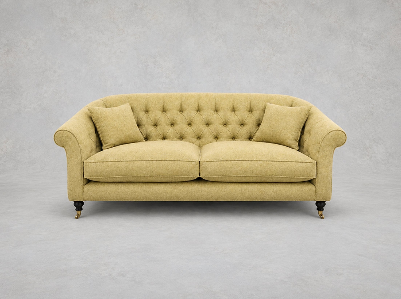 Outlet West Sussex: Abbotsbury 3 Seater sofa in Sussex Parquet Harvest