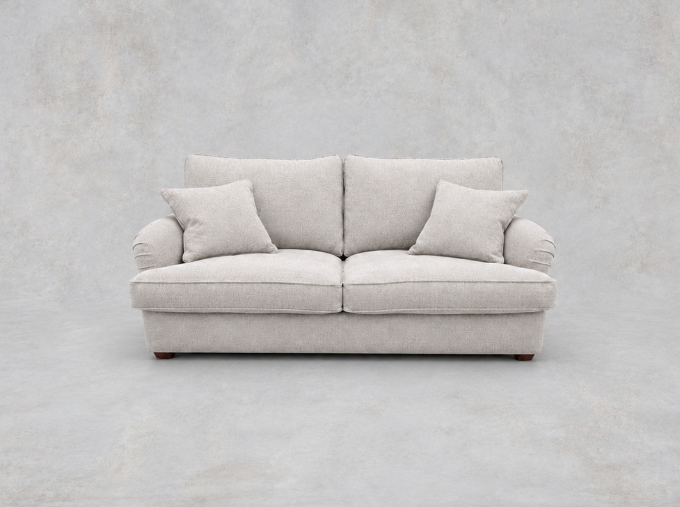 Outlet West Sussex: Alwinton 2 seater sofa bed in Design 6 Natural Linen