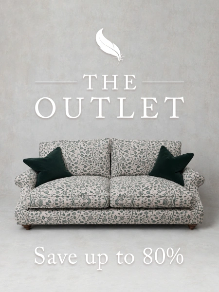 Save up to 80% - exceptional value in The Outlet, now available online.