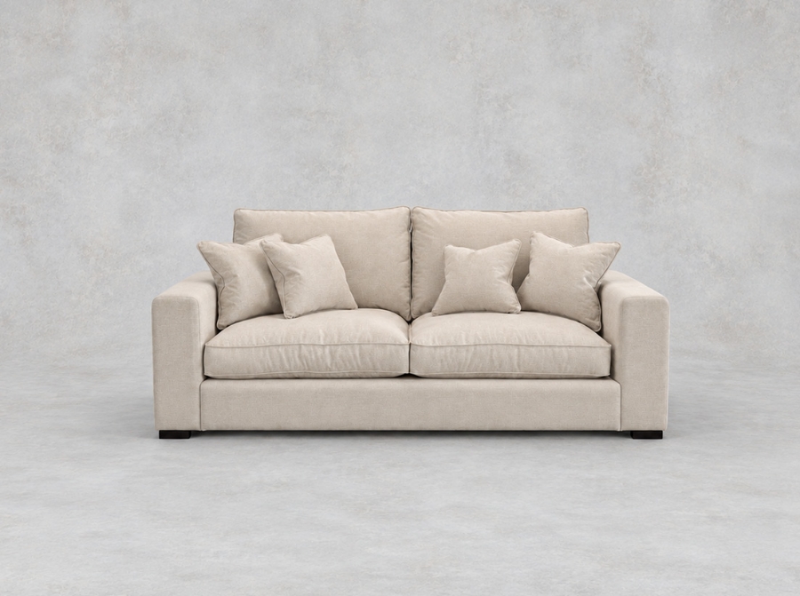 Outlet Manchester: Saxmundham 3 seater sofa in Ross Stockwell Mist