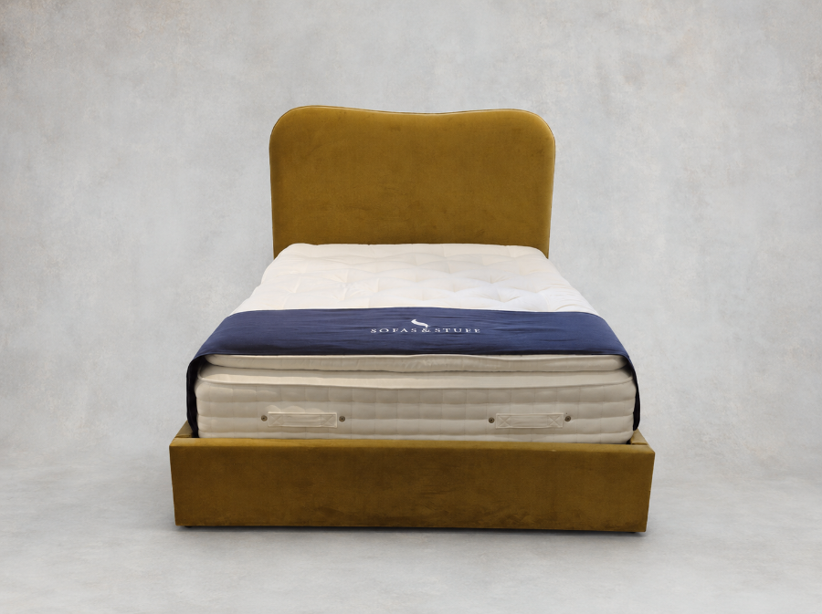Highgate King Plain Tango Velvet