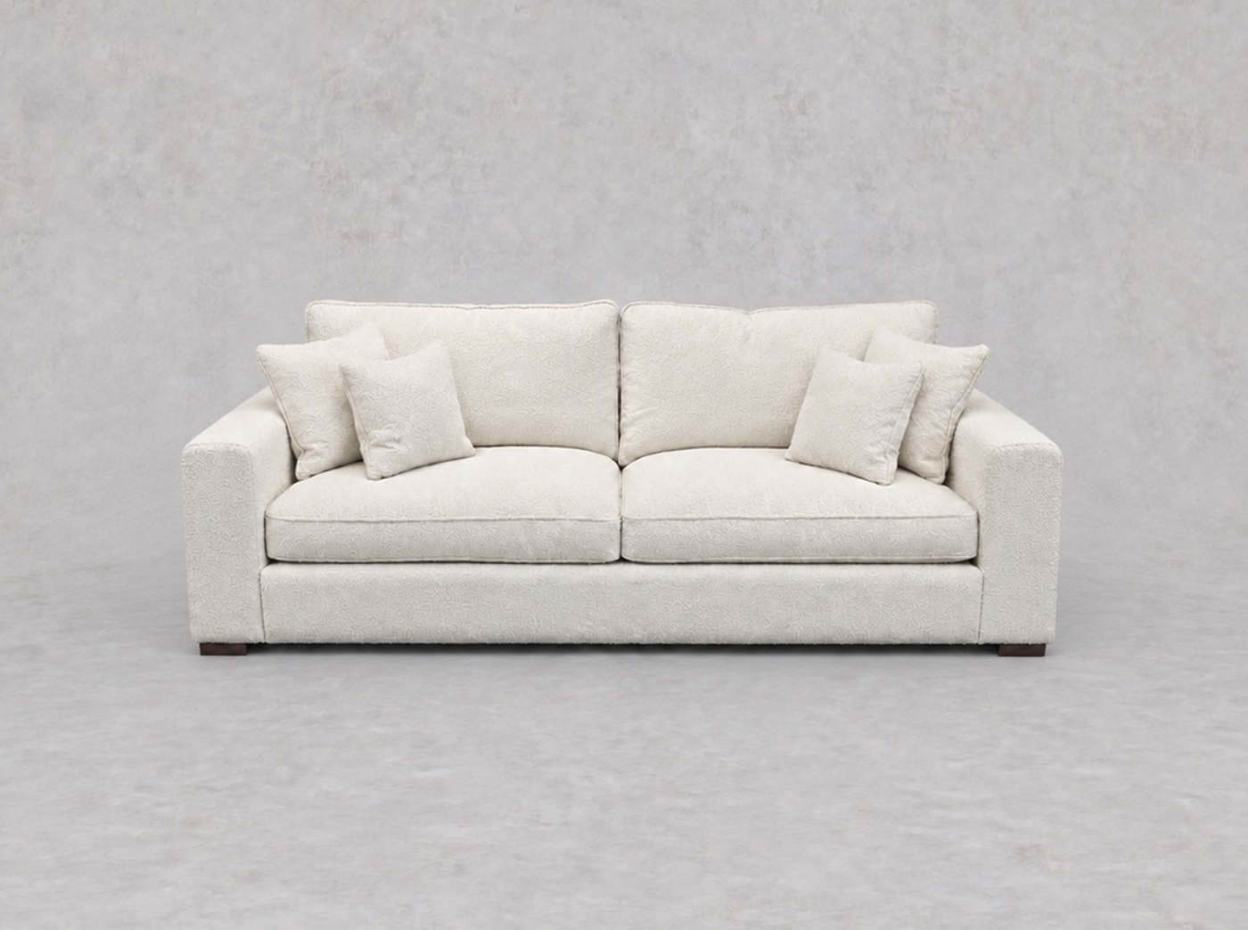 Outlet Hungerford: Saxmundham4 seater sofa in Plain Boucle Andes Ivory