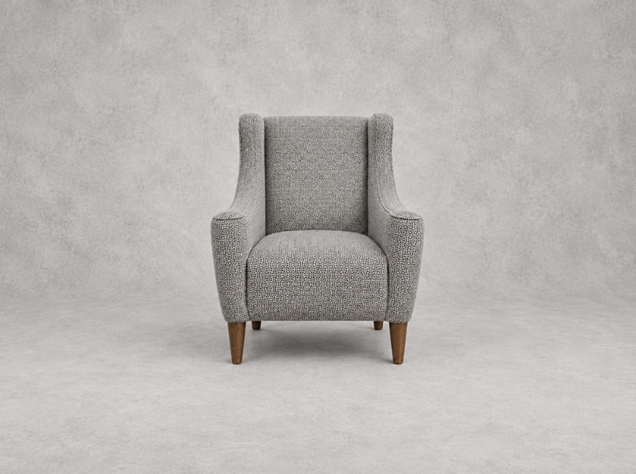 Outlet Salisbury: Sennen chair in RHS Collection Gertrude Jekyll Lattice Blue