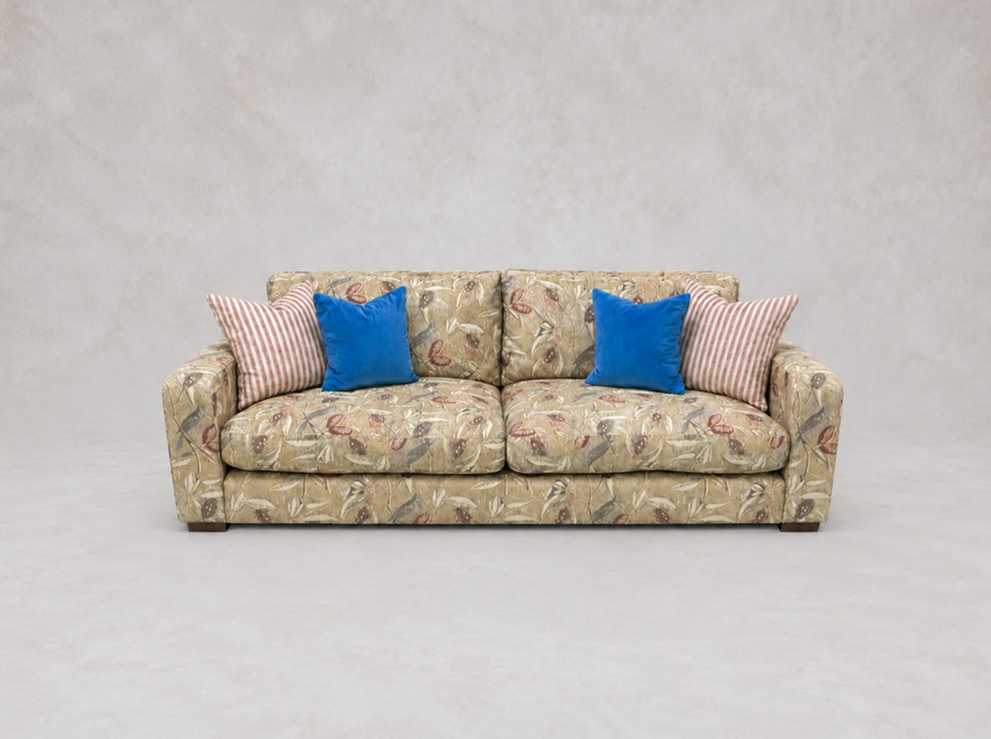 Outlet Edinburgh: Stockbridge 4 Seater in RHS Botanicals Mark Catesby Grosbeak Corn