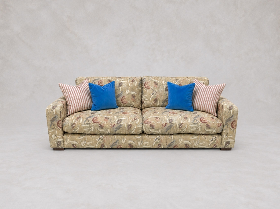 Outlet Edinburgh: Stockbridge 4 Seater in RHS Botanicals Mark Catesby Grosbeak Corn