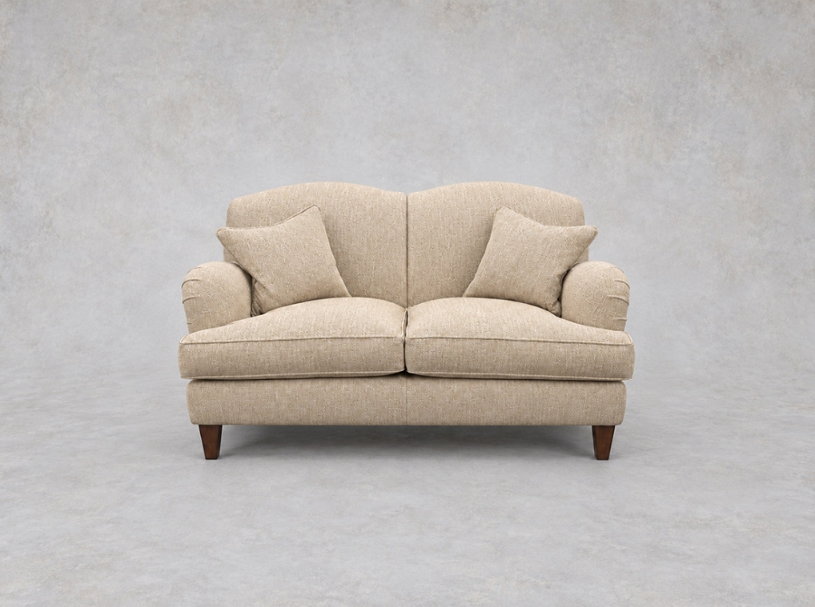 Outlet West Sussex: Kentwell 2 seater sofa in J Baker Burford Weaves Trentham Ochre