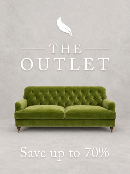 Save up to 70% - exceptional value in The Outlet, now available online.
