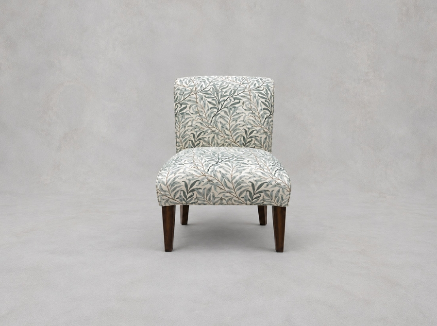 Outlet Henley-on-Thames: Harwood chair in Morris and Co Willow Boughs Cream Pale Green