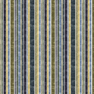 Spill Resistant Harper's Bazaar - Stripe: Harbour Blue