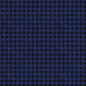 Harper's Bazaar Houndstooth: Cobalt