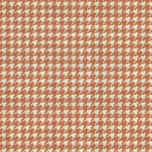 Harper's Bazaar Houndstooth: Coral