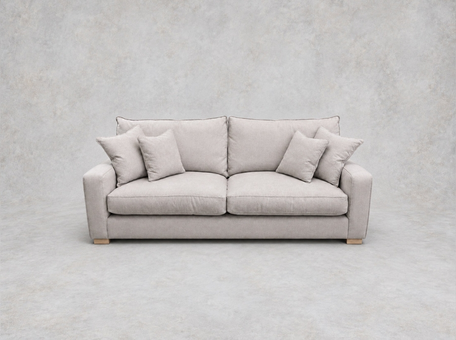 Outlet Chelsea: Richmond 3 seater sofa in Romo Linara Chamois