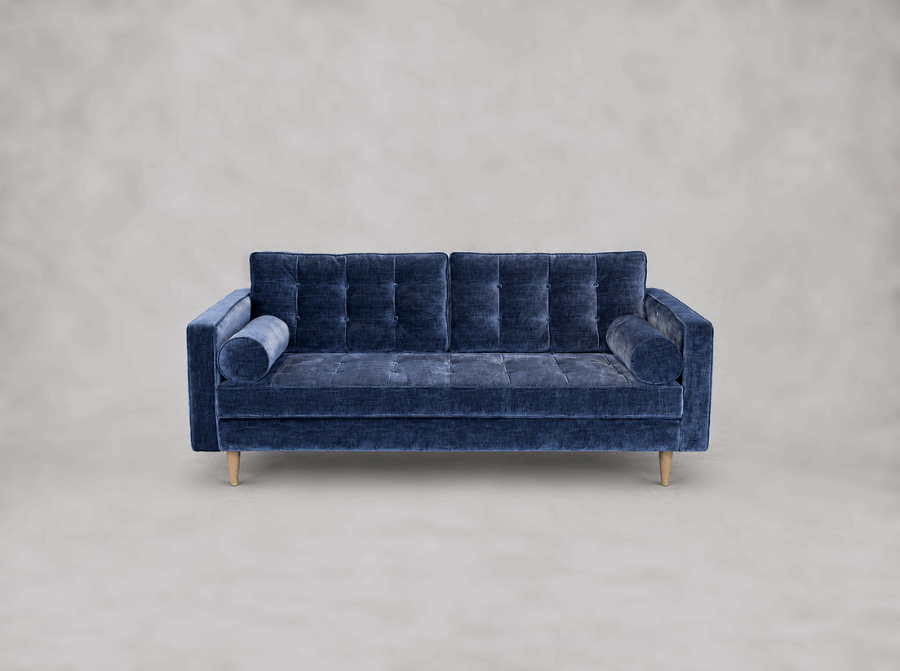 Outlet Nottingham: Marylebone 2.5 seater sofa in Kobe Velvet Ink