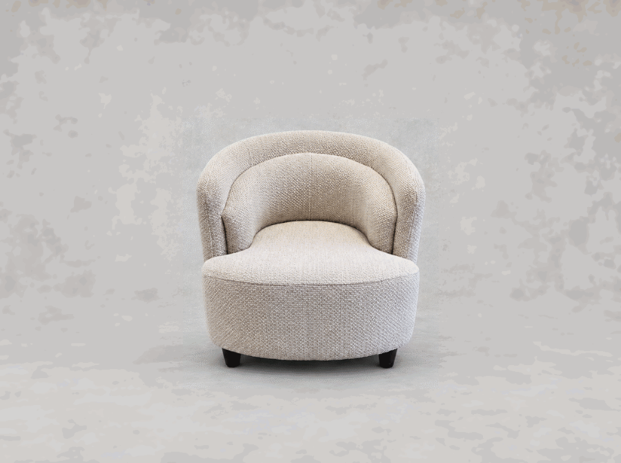 Blakeney chair in Cloth 22 Weaves White Sands Linen