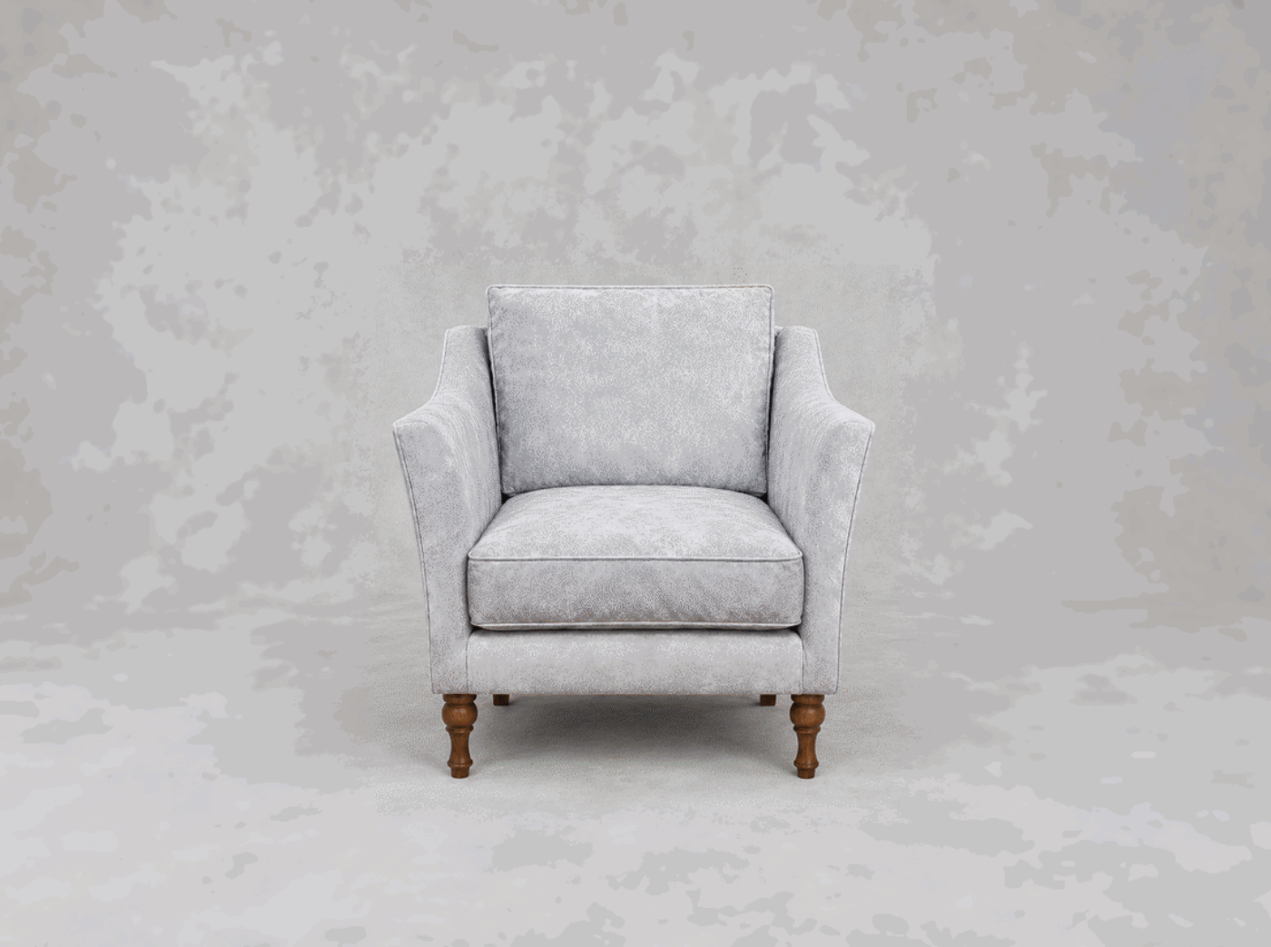 Outlet West Sussex: Brunel Chair in Warwick Lovely Velvet Marble