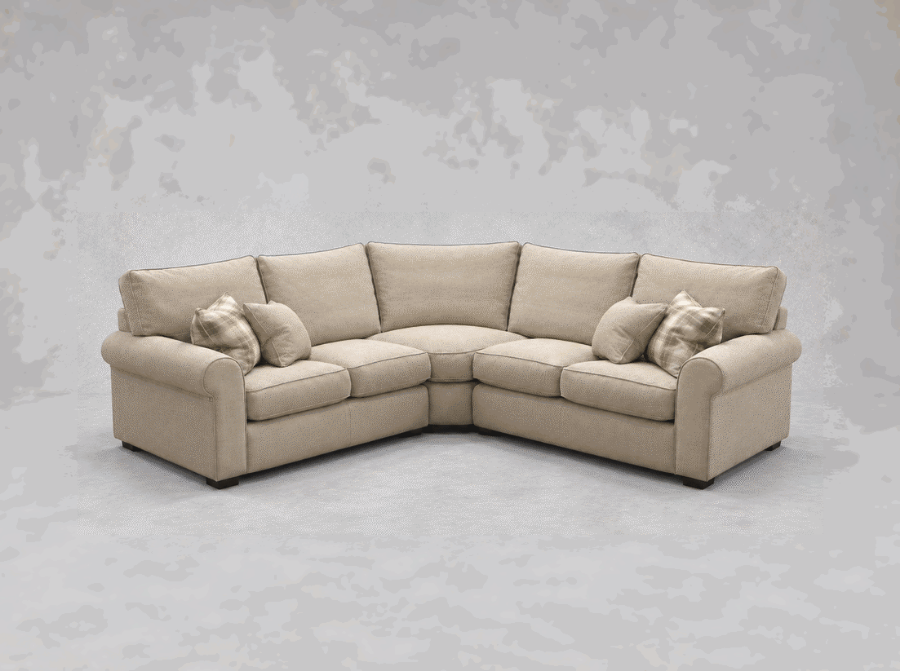 Outlet Bishop's Stortford: Upperton corner group in Ian Mankin Arran Oatmeal
