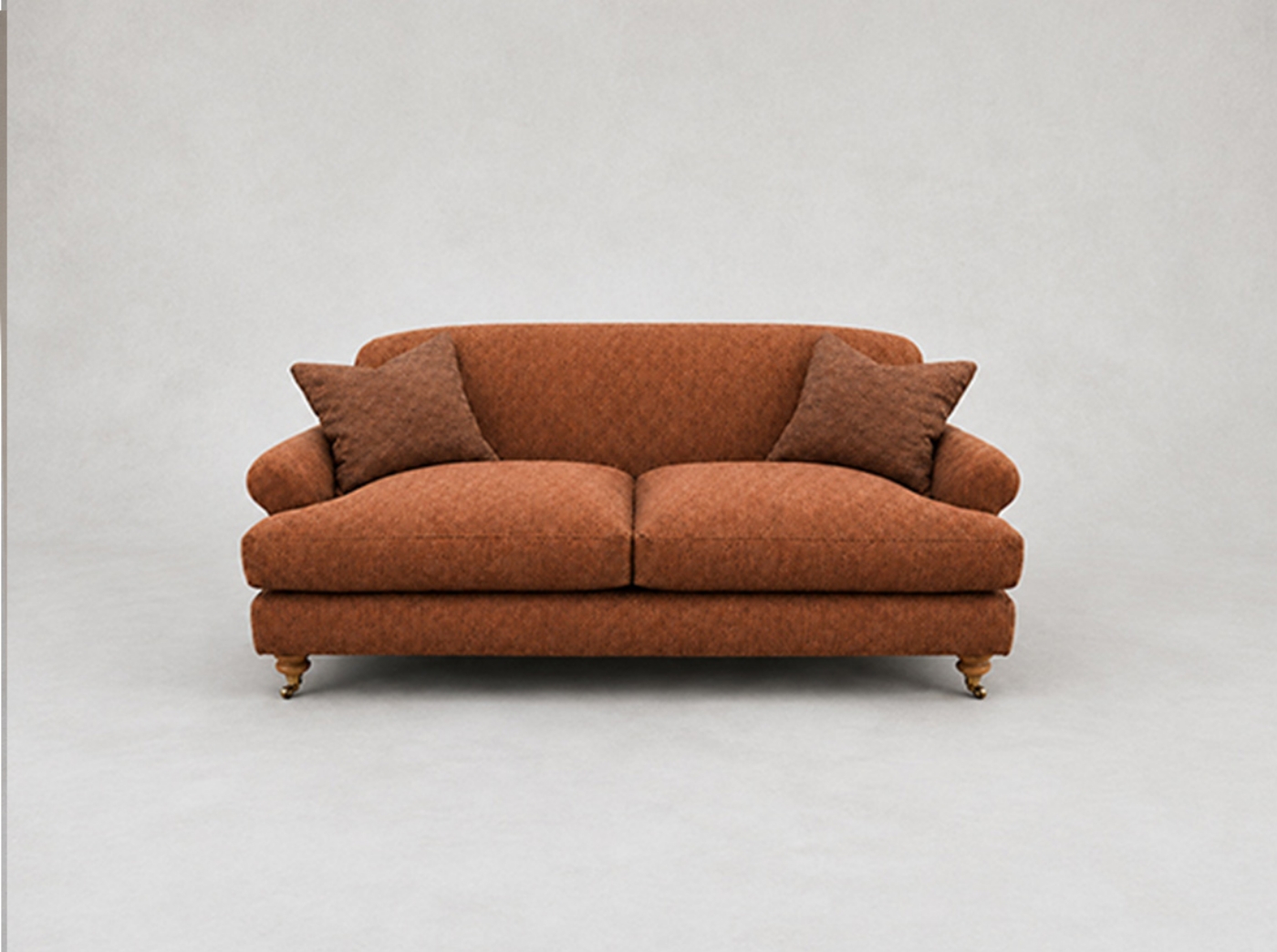 Outlet Sutton Coldfield: Hampton 3 seater sofa in Padua Pavement Maple